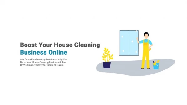 On Demand Cleaning Service Solution App Development