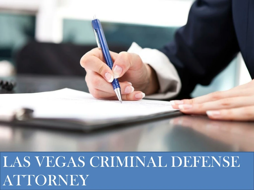 las vegas criminal defense attorney