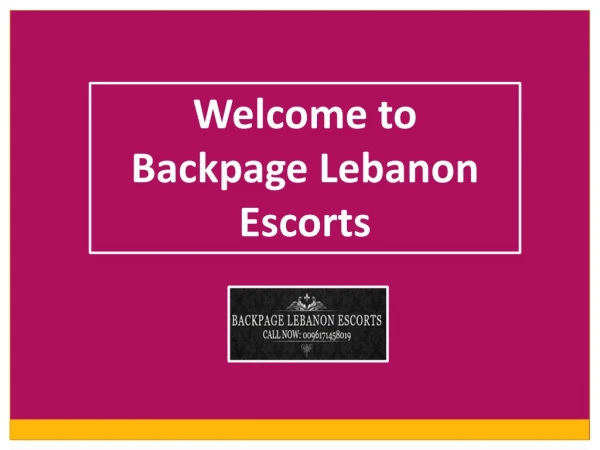 Why Choose Our Beirutescorts in Lebanon for Your Nightmare