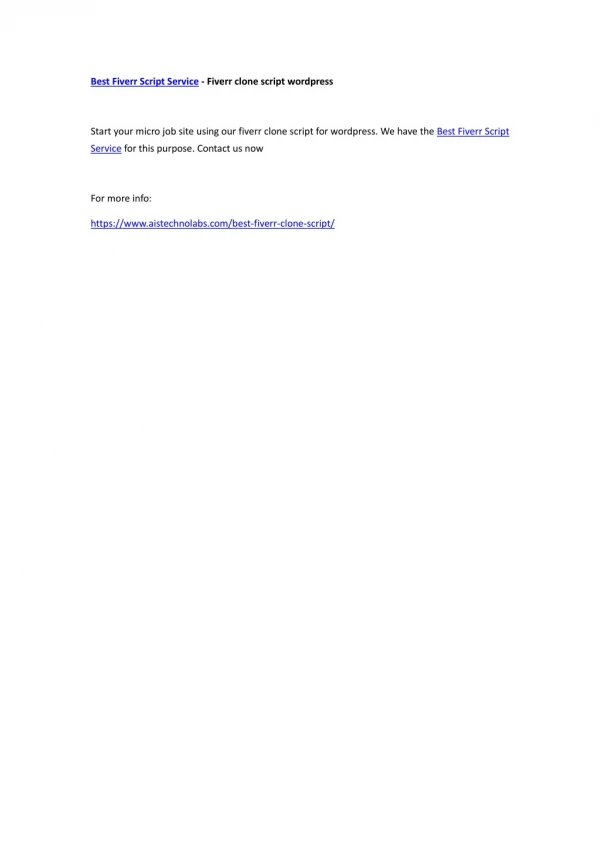 best fiverr script service fiverr clone script