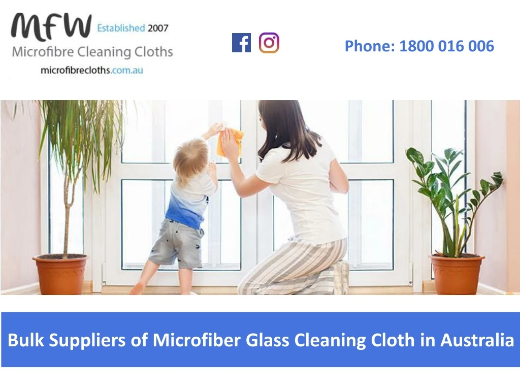 bulk suppliers of microfiber glass cleaning cloth in australia