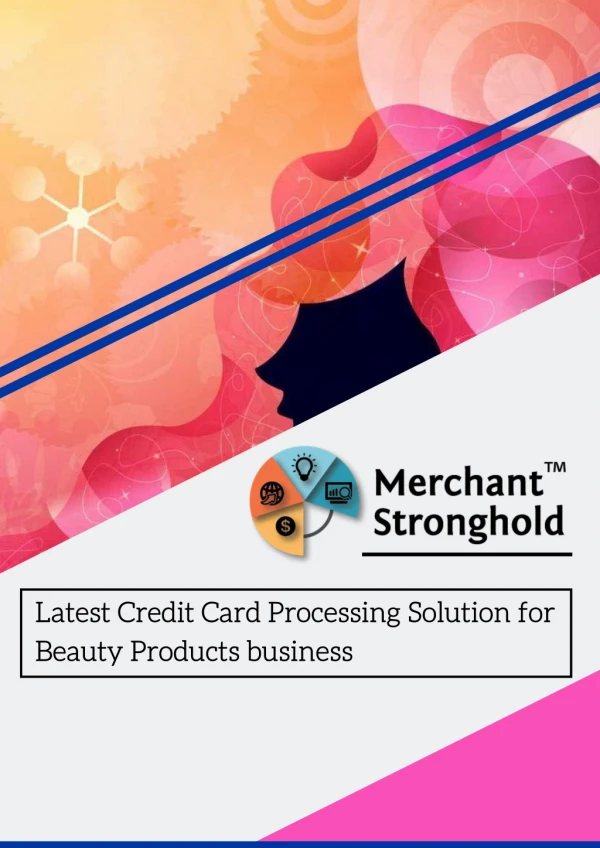 Get Merchant Account for Beauty Products Business