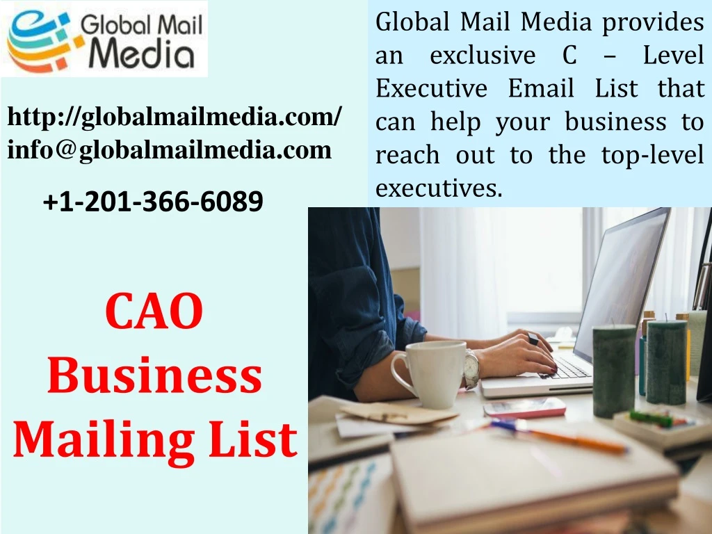 global mail media provides an exclusive c level