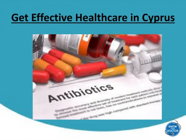 Get Effective Healthcare in Cyprus