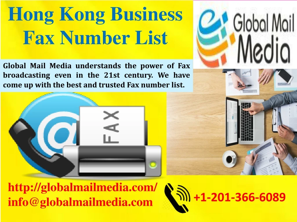 hong kong business fax number list