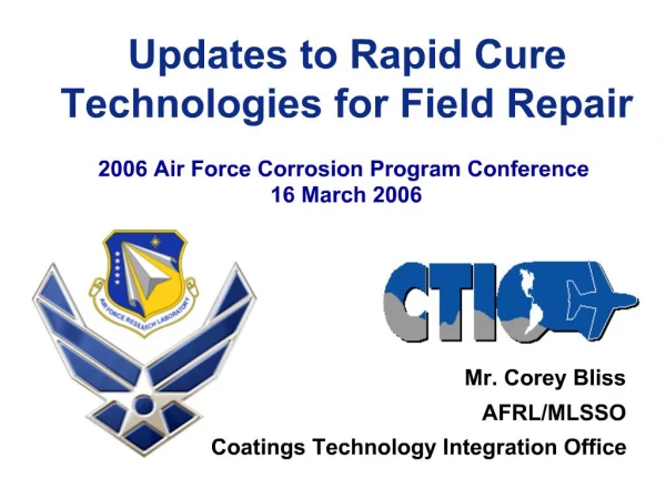 Updates to Rapid Cure Technologies for Field Repair