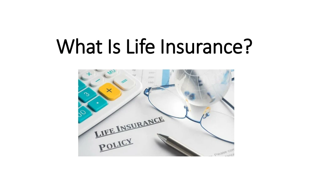 what is life insurance