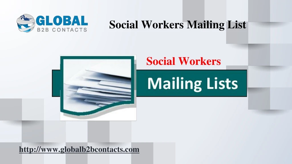 social workers mailing list