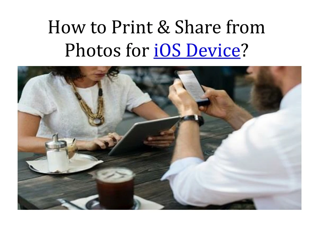 how to print share from photos for ios device