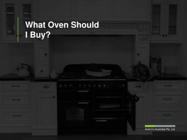 Buying the Best Oven For You: A Guide