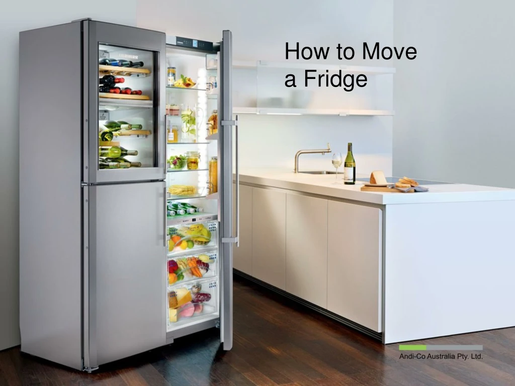 how to move a fridge