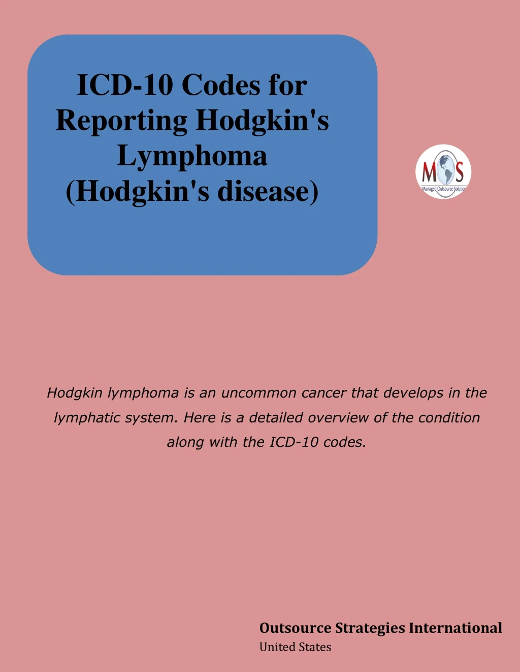 icd 10 codes for reporting hodgkin s lymphoma