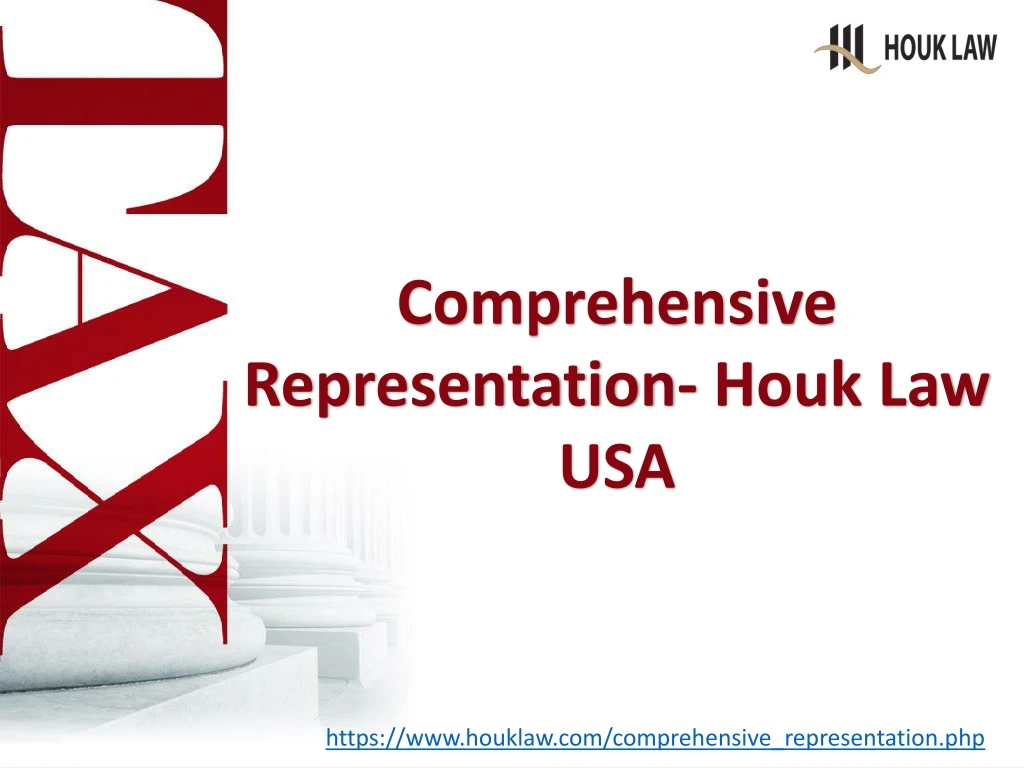 comprehensive representation houk law usa