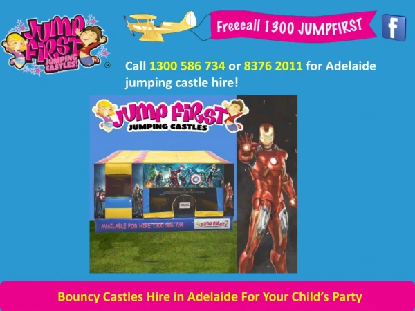 Bouncy Castles Hire in Adelaide For Your Child’s Party