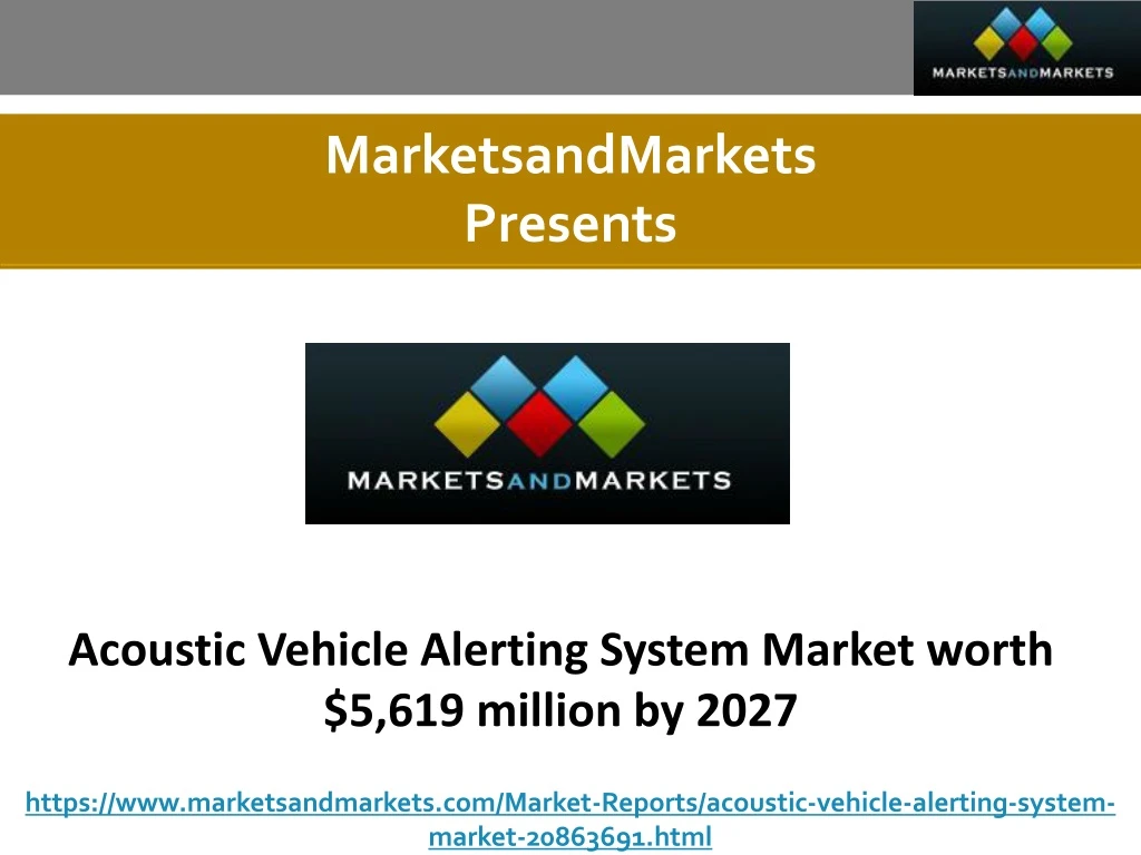 marketsandmarkets presents