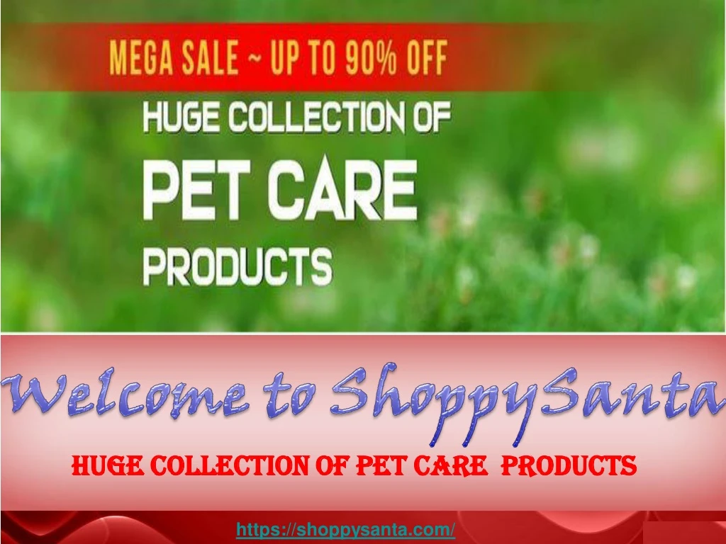 huge collection of pet care products huge