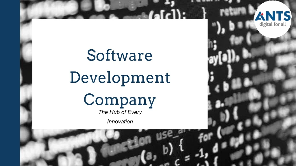 software development company the hub of every