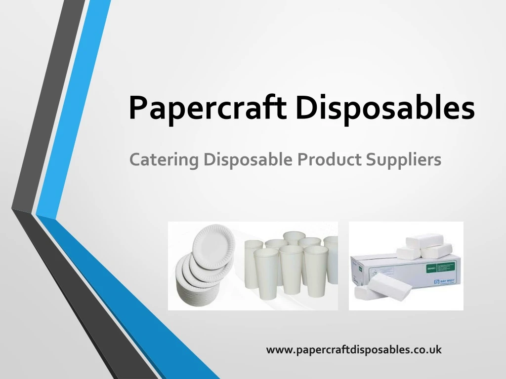 papercraft disposables