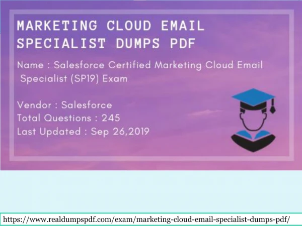 Salesforce Marketing Cloud Email Specialist Dumps Pdf