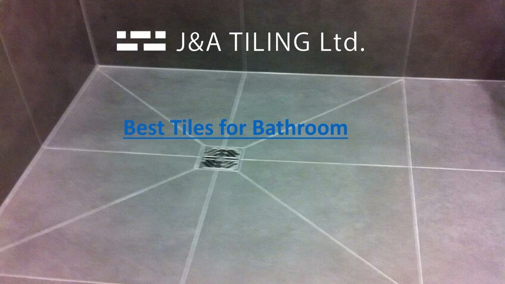 best tiles for bathroom