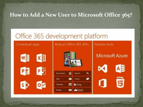 How to Add a New User to Microsoft Office 365?