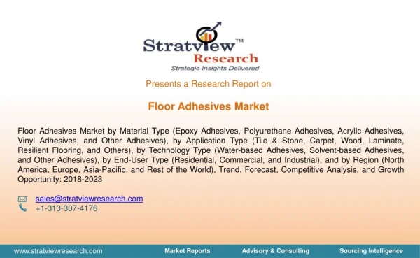 Floor Adhesive Market