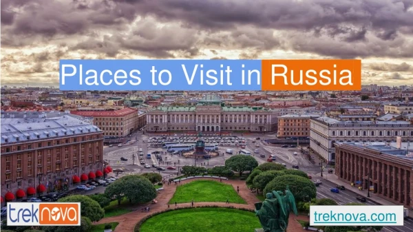 Places to visit in Russia