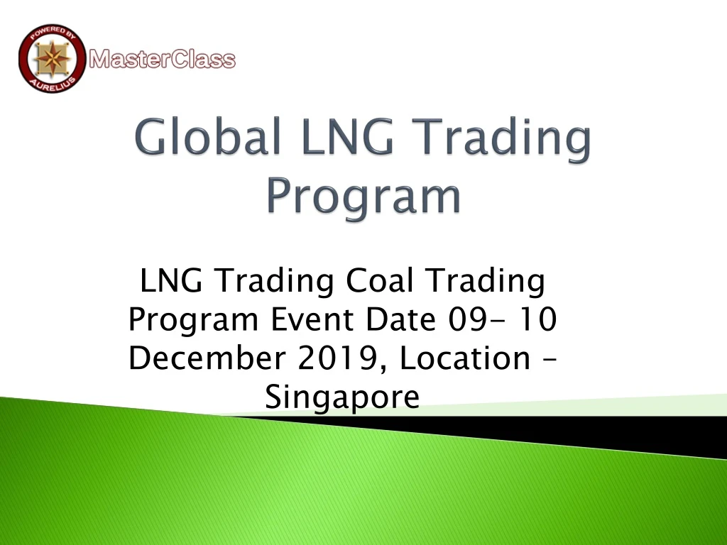 global lng trading program