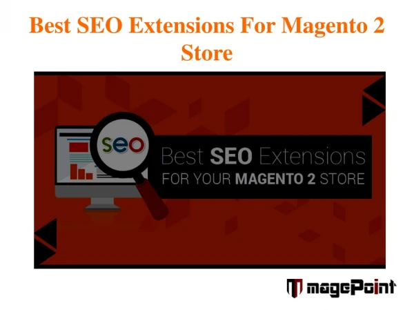 Best SEO Extensions for your Magento 2 Store