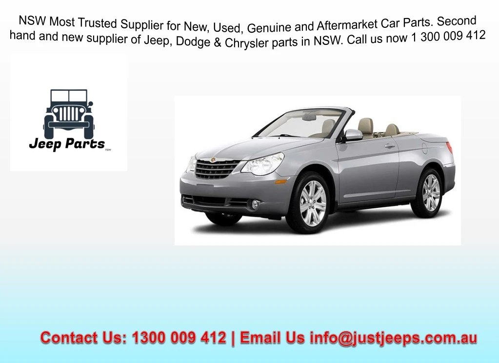 nsw most trusted supplier for new used genuine