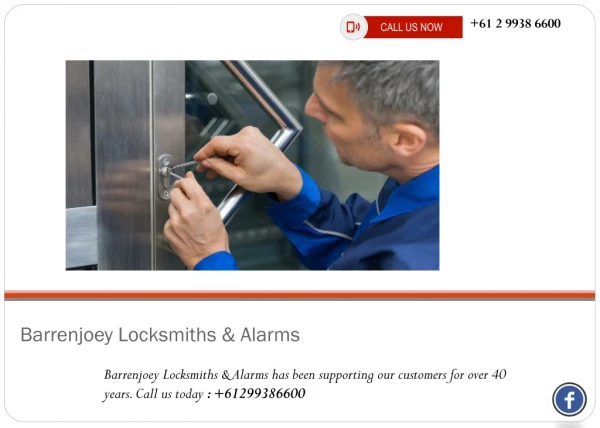 Commercial Locksmith Sydney Call us - 61299386600