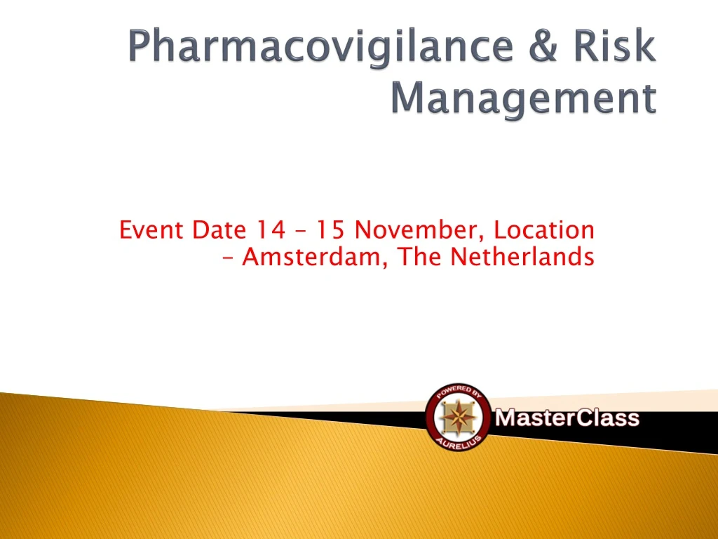 pharmacovigilance risk management