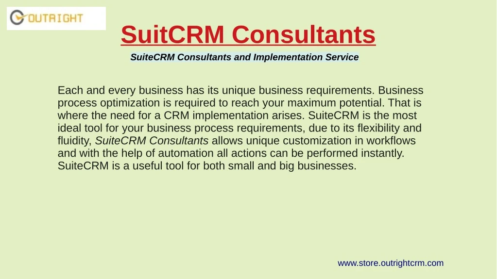 suitcrm consultants suitecrm consultants