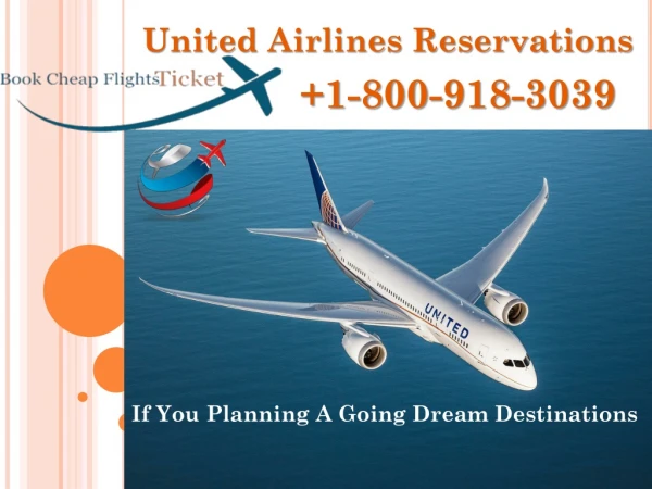 United Airlines Reservation 1-800-918-3039 | Official Site