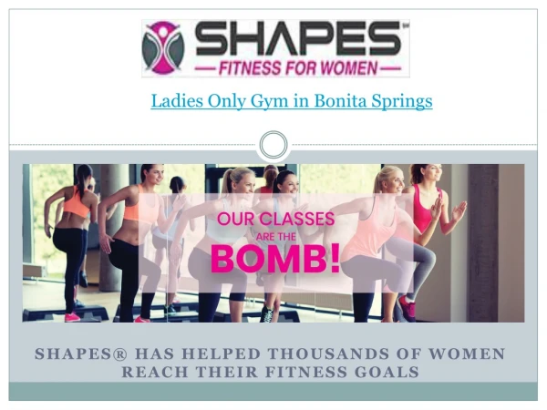 Ladies Only Gym in Bonita Springs
