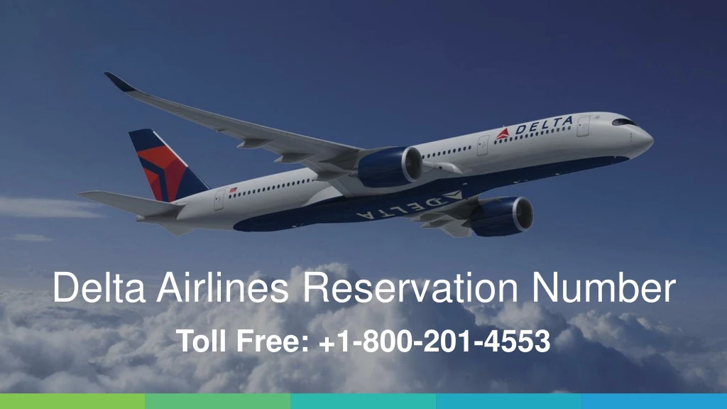 delta airlines reservation number