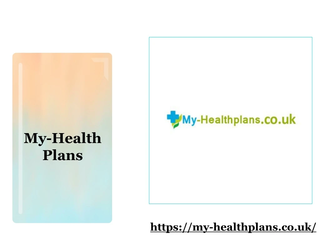 my health plans