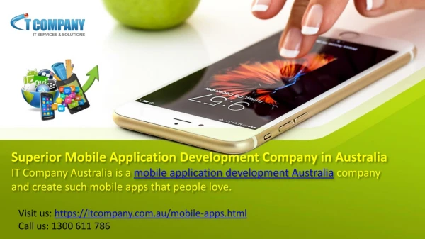 Superior Mobile Application Development Company in Australia