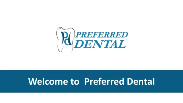 Esthetic Dentistry Services Ellicott City & Columbia MD - Preferred Dental