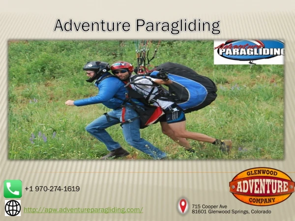 Fun Things to do | Adventure Paragliding | Glenwood Springs