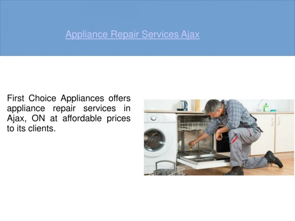 Appliance Repair Ajax