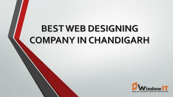 Best Web Designing Company in Chandigarh