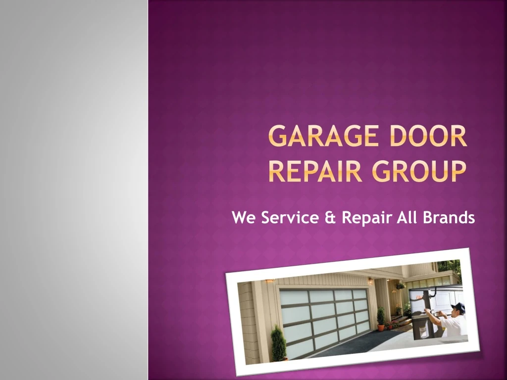 garage door repair group