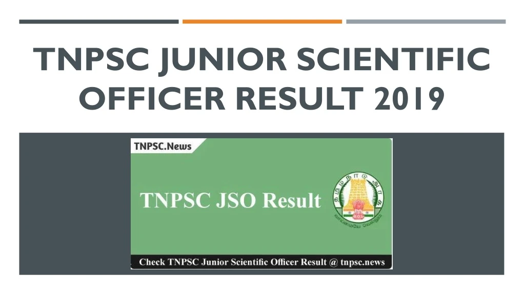 tnpsc junior scientific officer result 2019