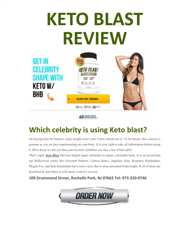 Keto Blast Review – The Unknown Secrets