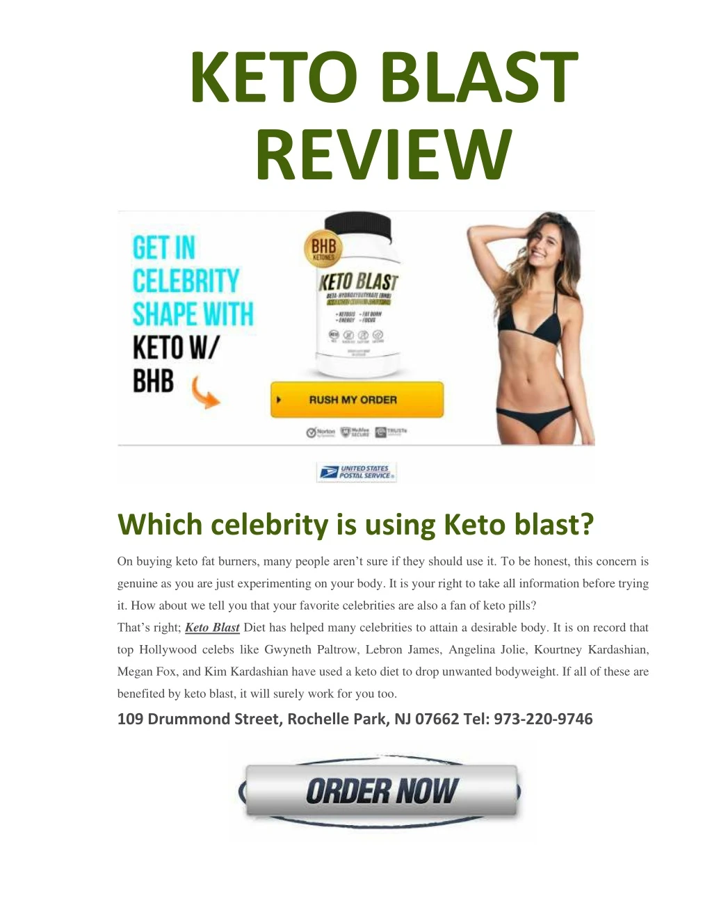 keto blast review