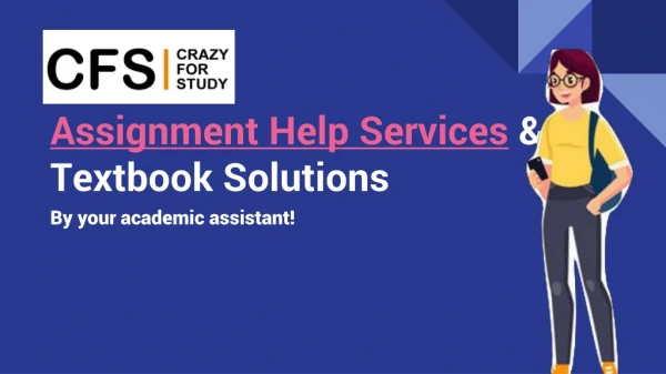 Online Assignment Help Services Via Crazy For Study