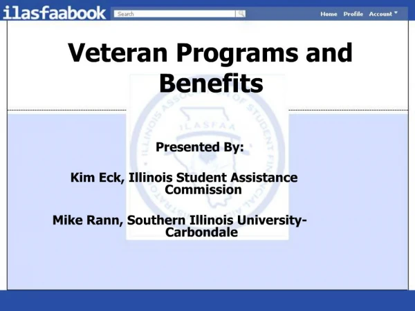 Veteran Programs and Benefits