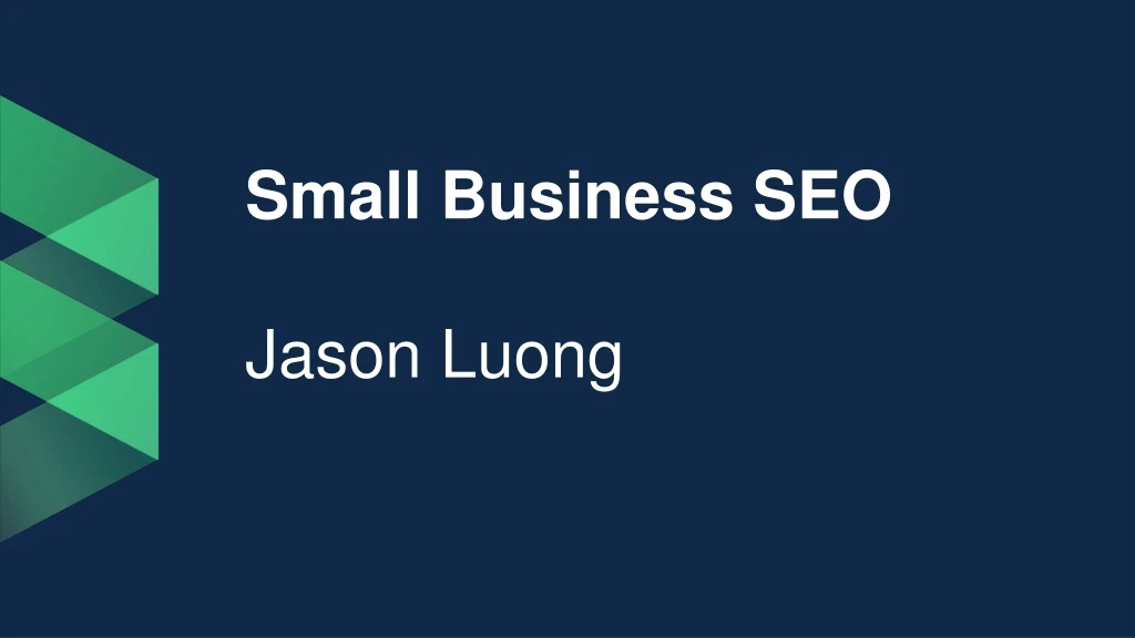 small business seo j ason luong