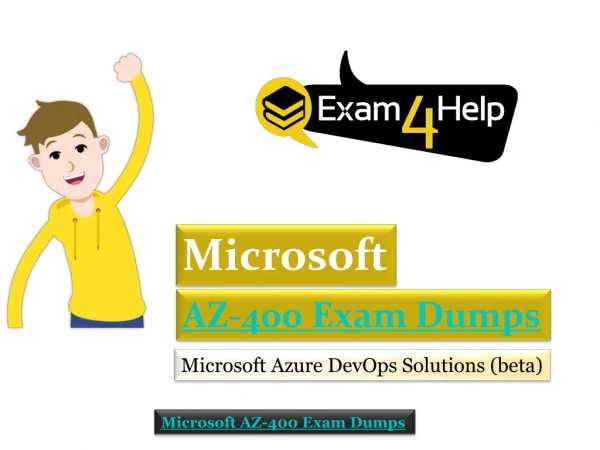 Microsoft AZ-400 Dumps | Updated AZ-400 Dumps PDF for IT Candidates